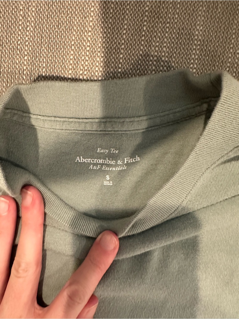 Abercrombie & Fitch Sage Crewneck Easy Tee Sweater